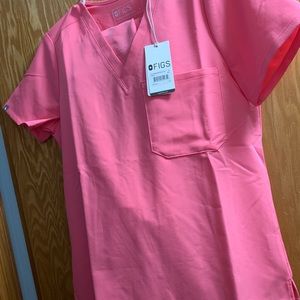 NWT neon pink figs